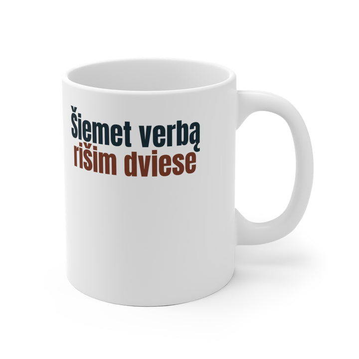 Šiemet verbą rišim dviese