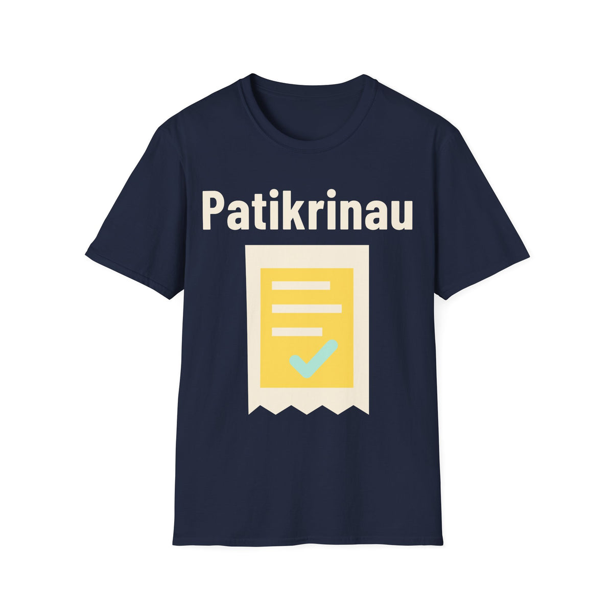 Patikrinau