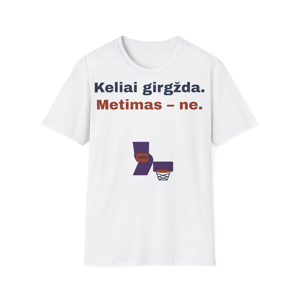 Keliai girgžda. Metimas – ne.