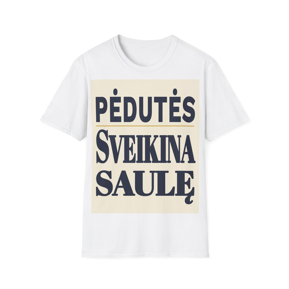Pėdutės sveikina saulę.