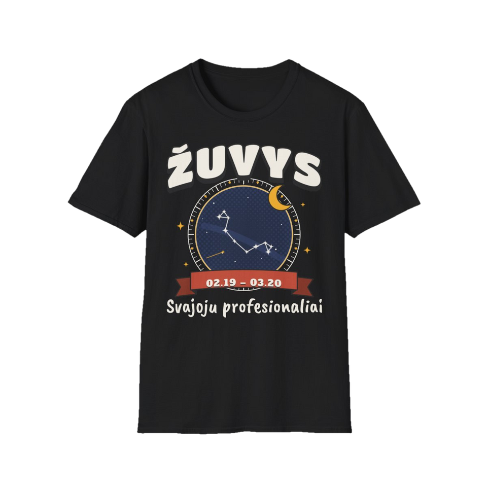 Žuvys: svajoju profesionaliai – Juoda