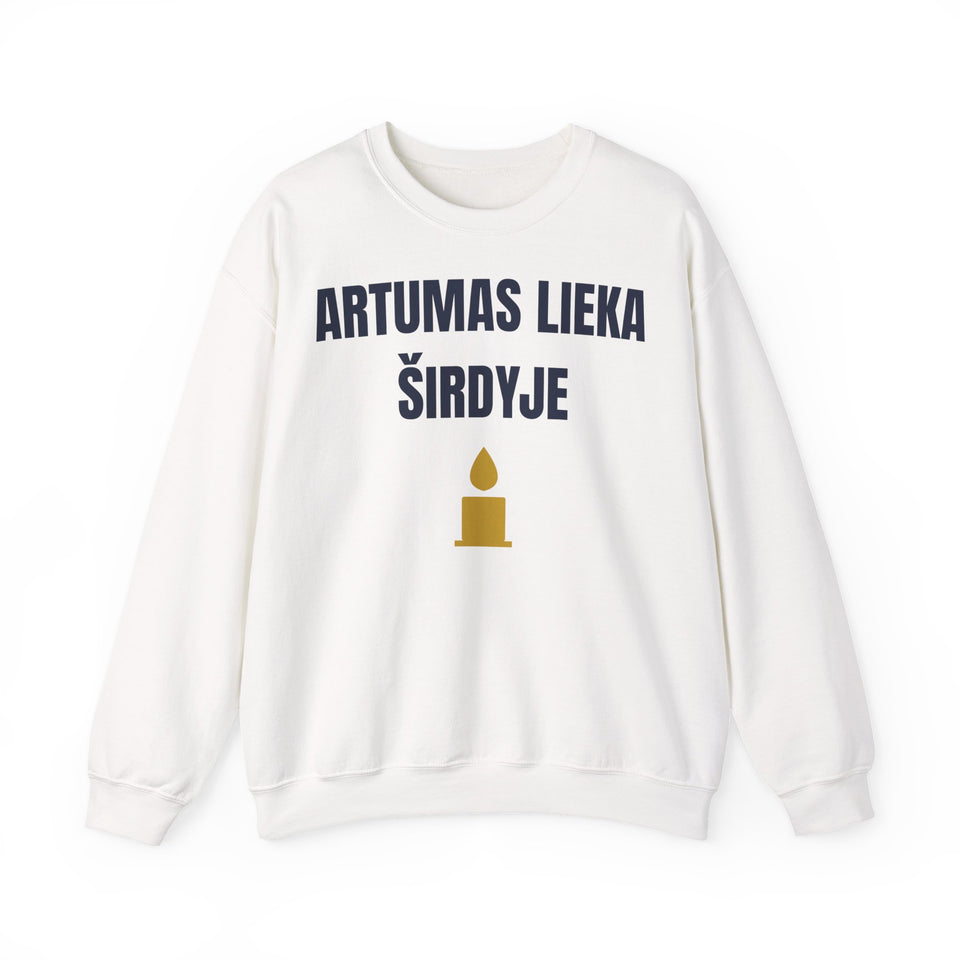 Artumas lieka širdyje — Džemperis, spauda priekyje