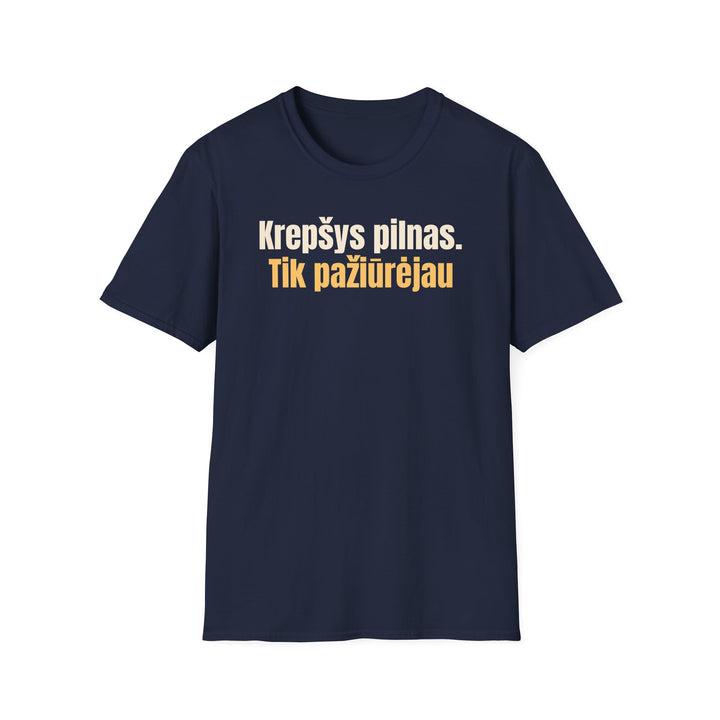 Krepšys pilnas. Tik pažiūrėjau