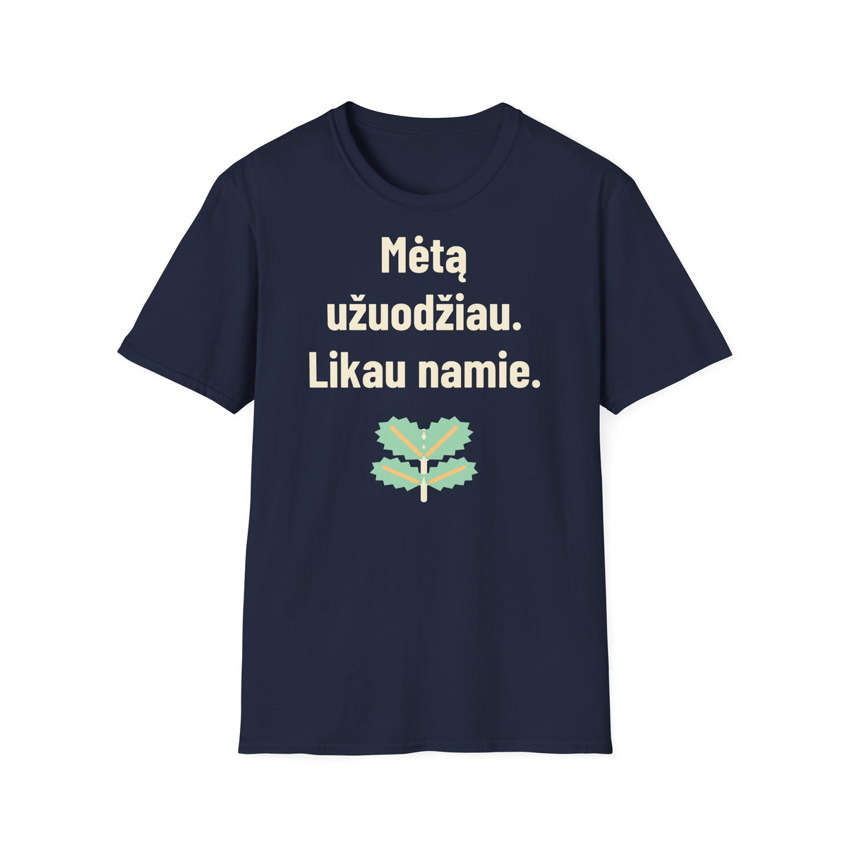 Mėtų arbata. Niekur neinu.