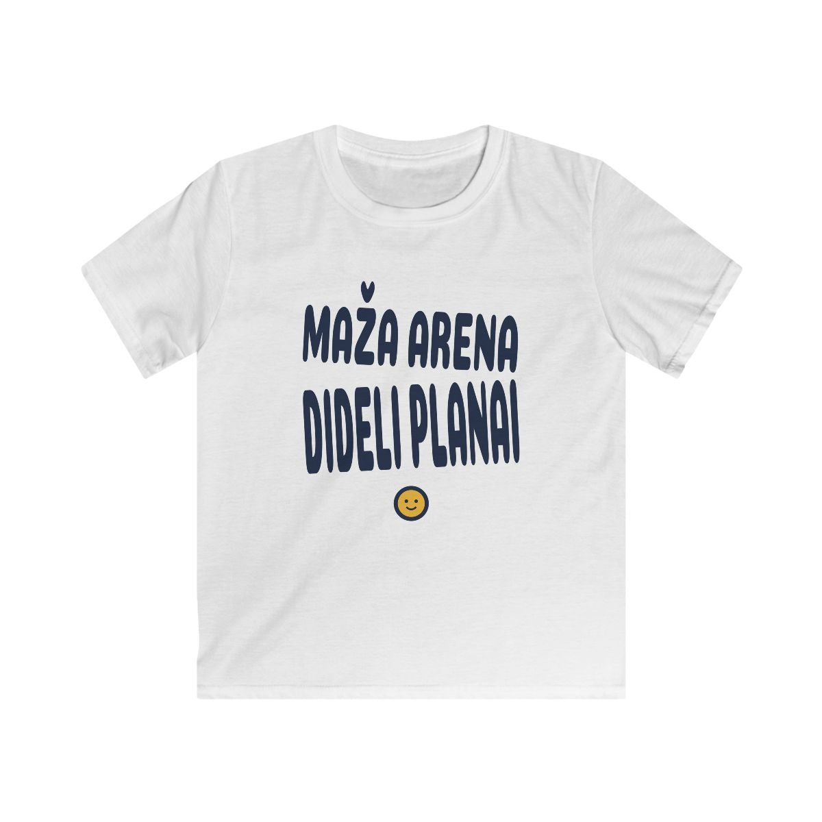 Maža arena. Dideli planai. – spaudos pusė