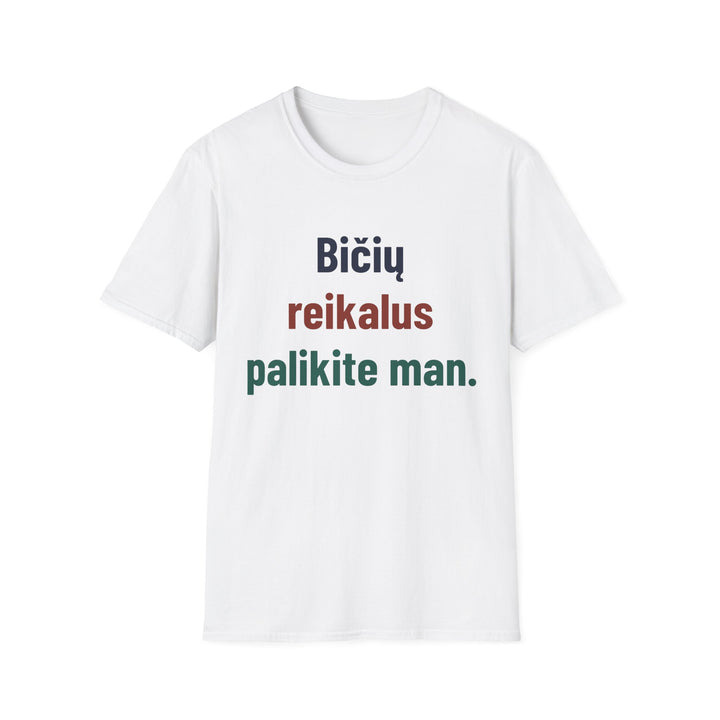 Bičių reikalus palikite man.