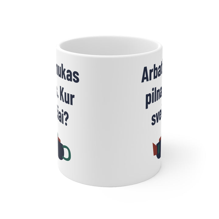 Arbatinukas pilnas. Kur svečiai?