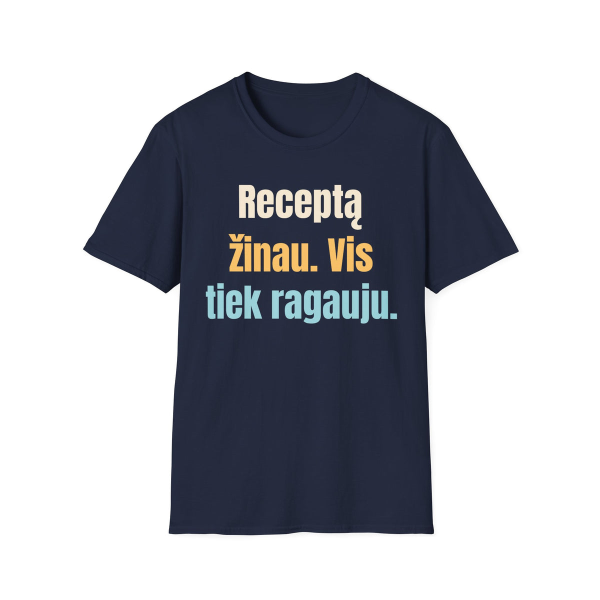 Receptą žinau. Vis tiek ragauju.