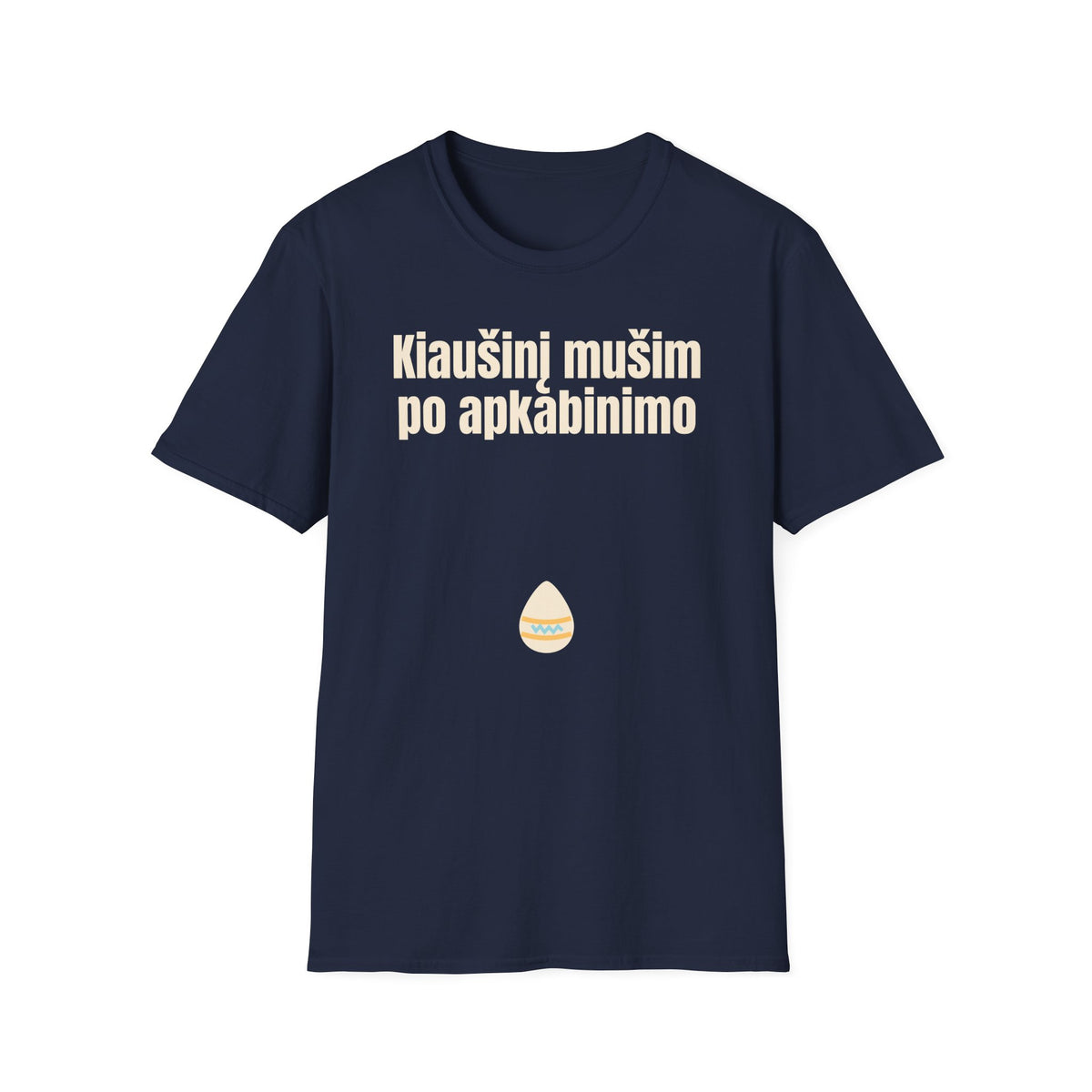 Kiaušinį mušim po apkabinimo