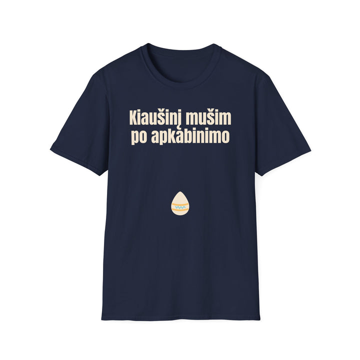 Kiaušinį mušim po apkabinimo