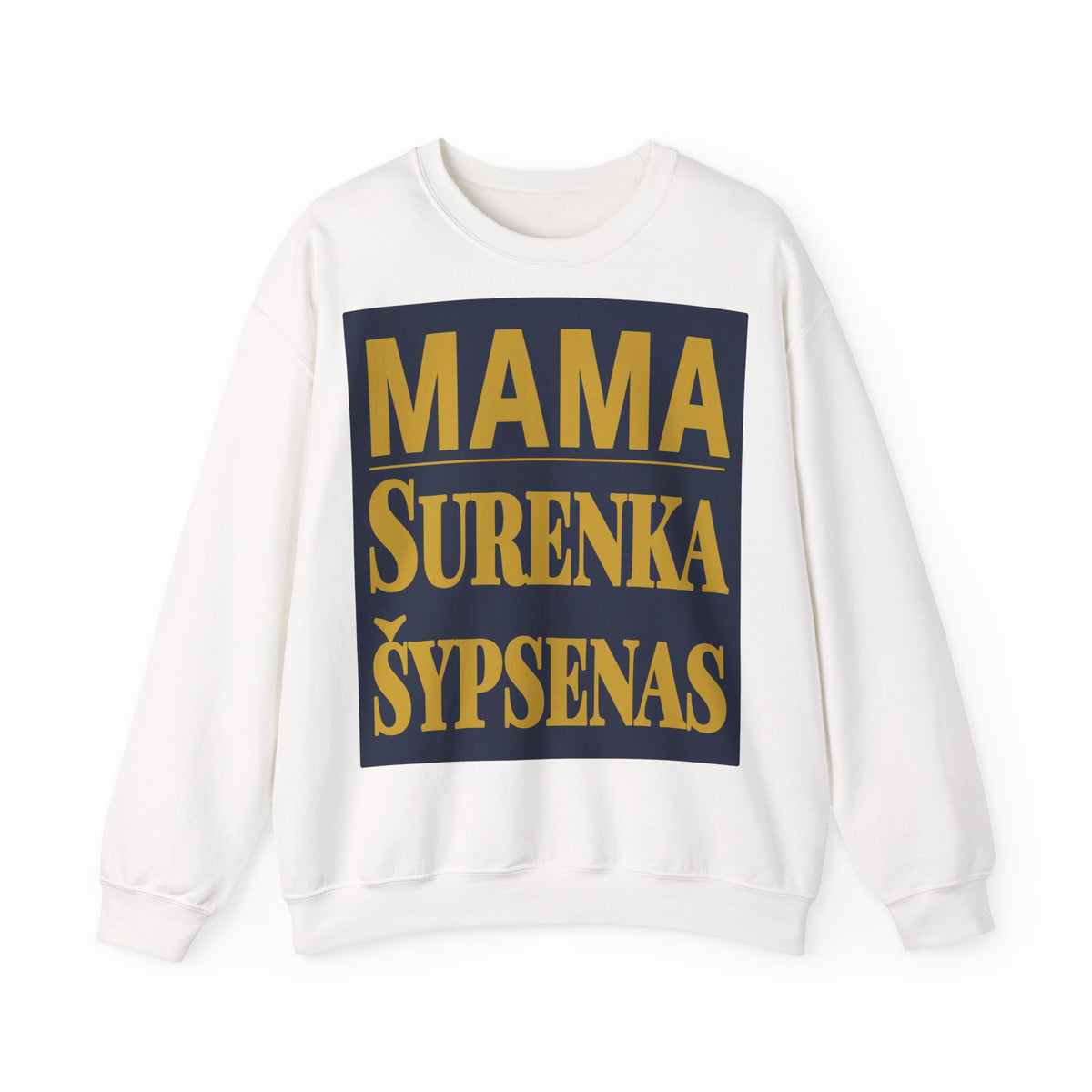 Mama surenka šypsenas.