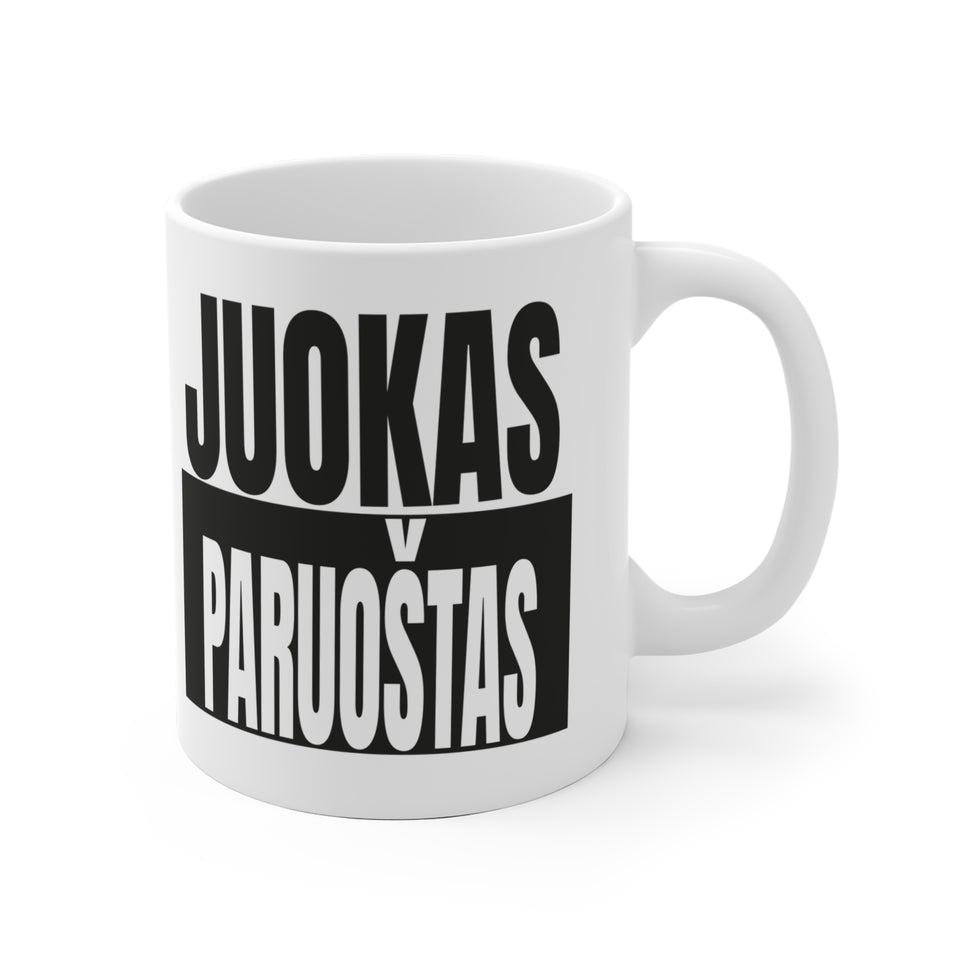 Juokas paruoštas.