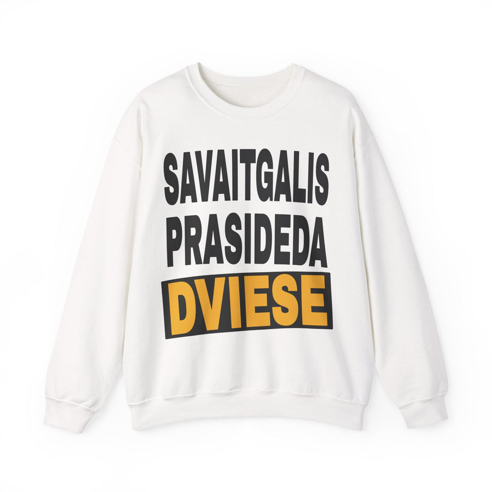 Savaitgalis prasideda dviese.