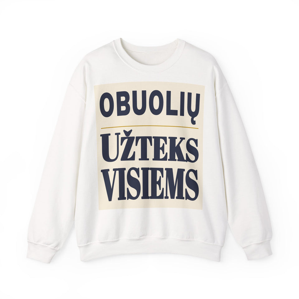 Obuolių užteks visiems.