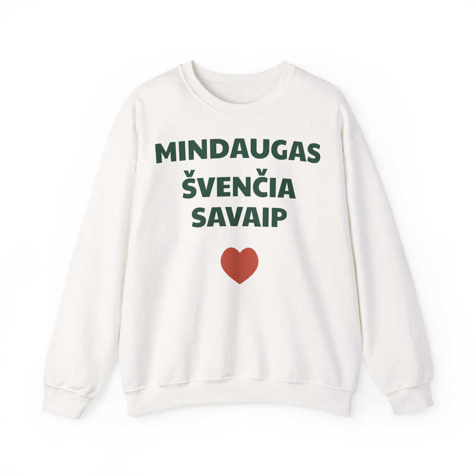 Mindaugas švenčia savaip — Džemperis, spauda priekyje