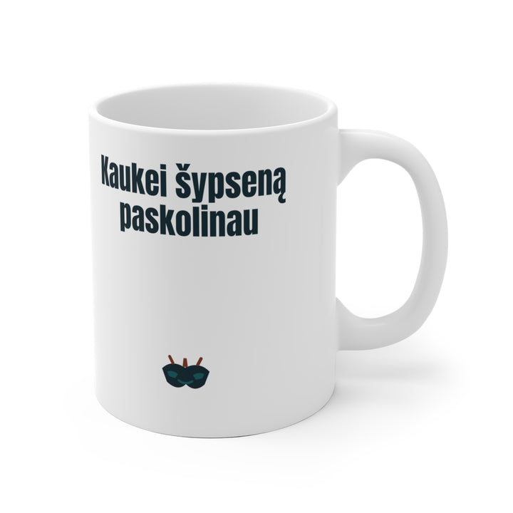 Kaukei šypseną paskolinau