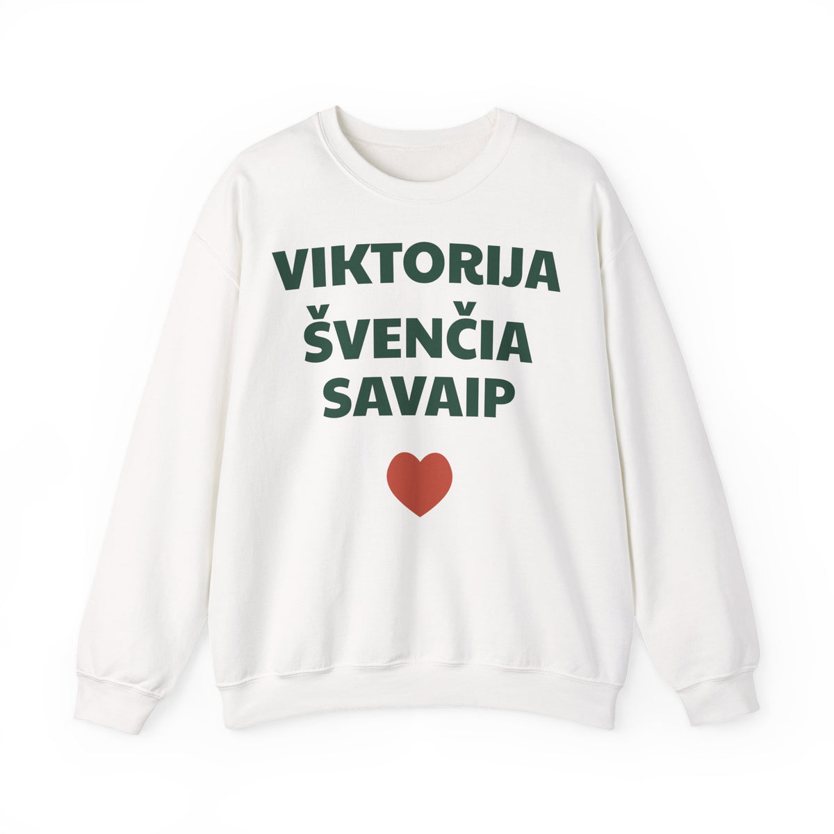 Viktorija švenčia savaip — Džemperis, spauda priekyje