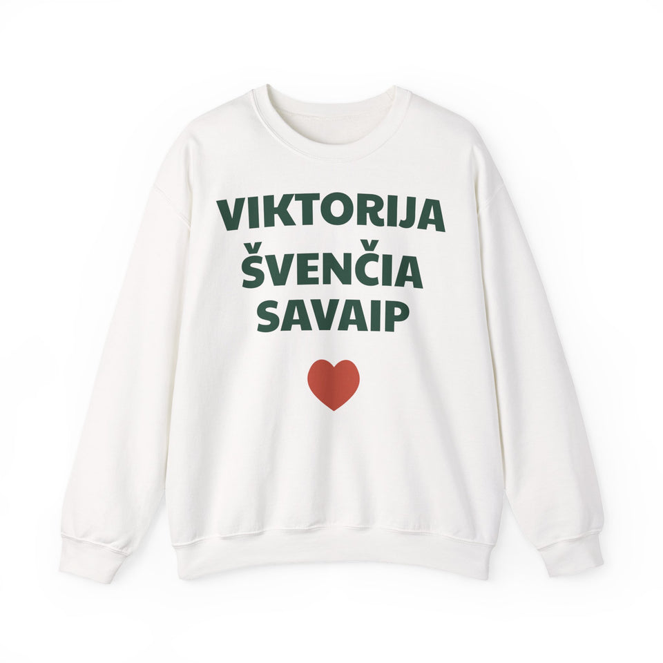 Viktorija švenčia savaip — Džemperis, spauda priekyje