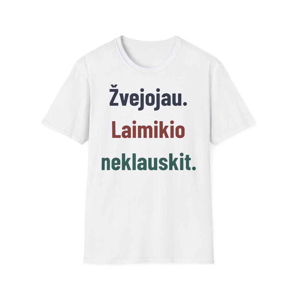 Žvejojau. Laimikio neklauskit.