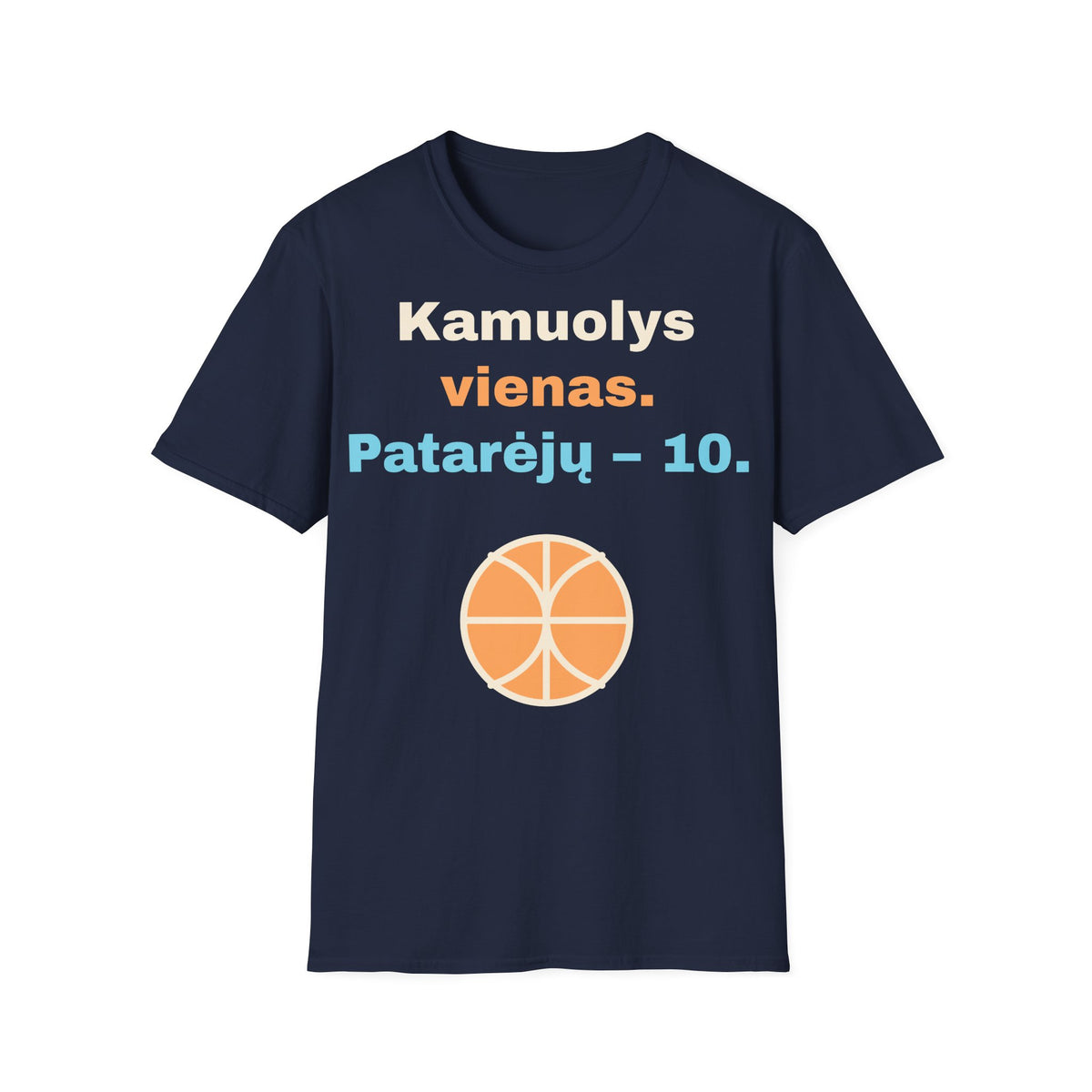 Kamuolys vienas. Patarėjų – 10.