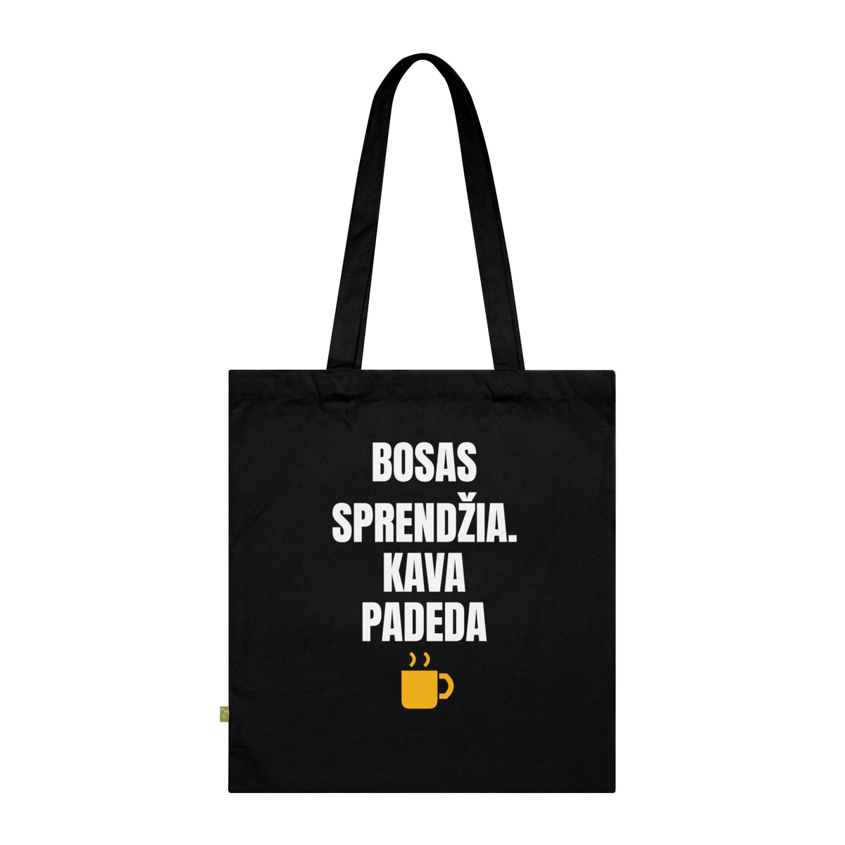 Bosas sprendžia. Kava padeda