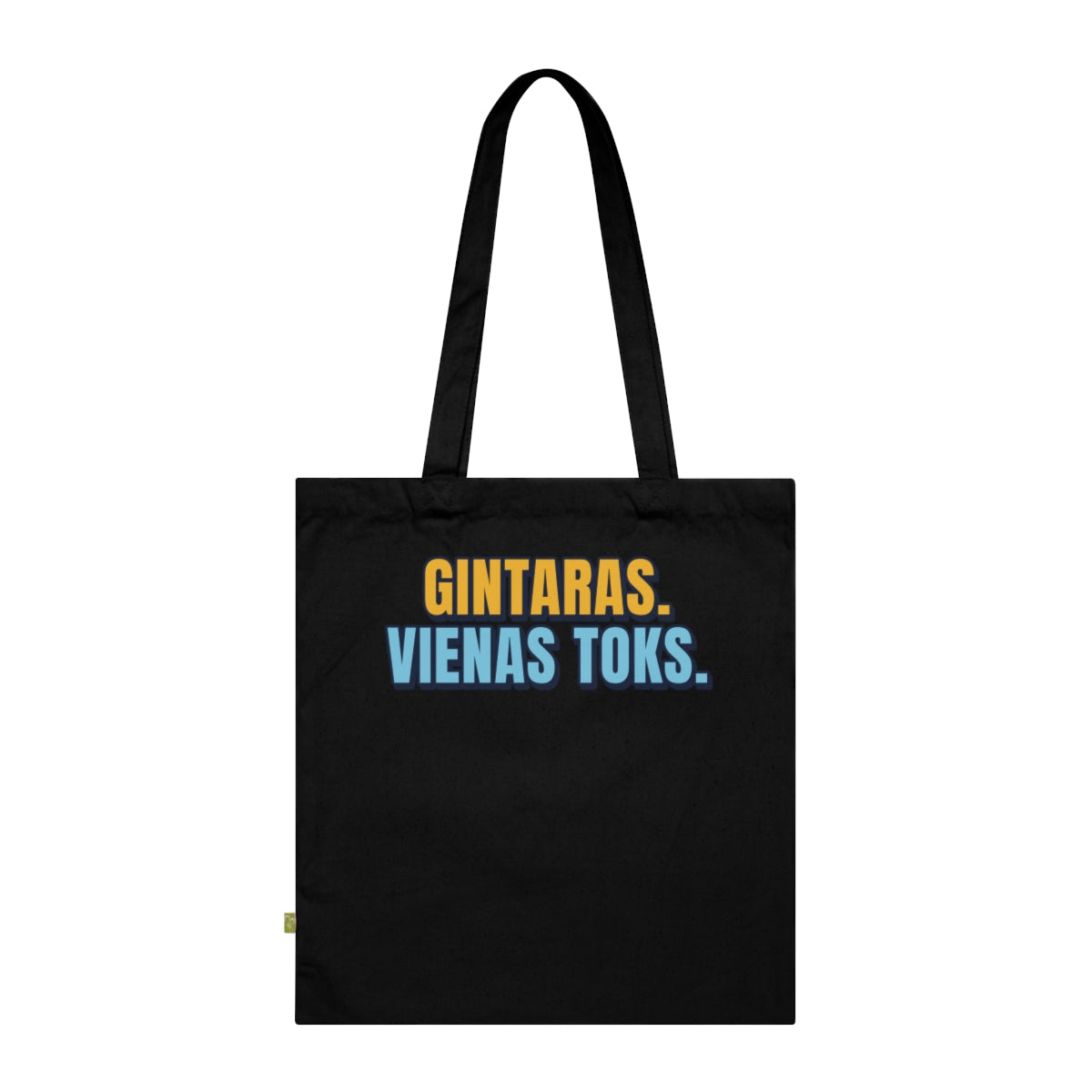 Krepšys „Gintaras. Vienas toks.“ – juoda