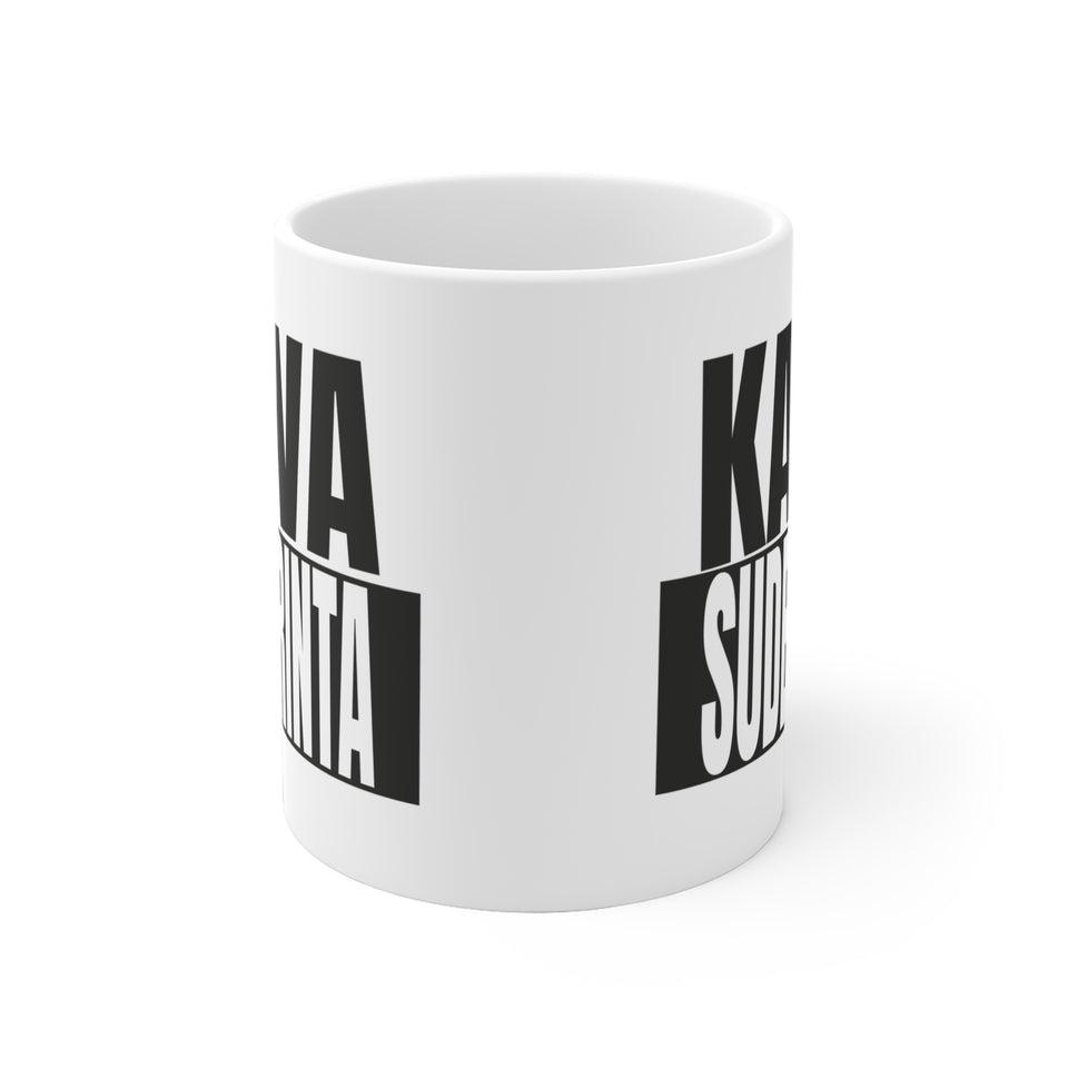 Kava suderinta.