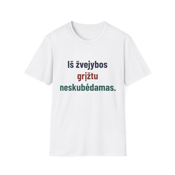 Iš žvejybos grįžtu neskubėdamas.
