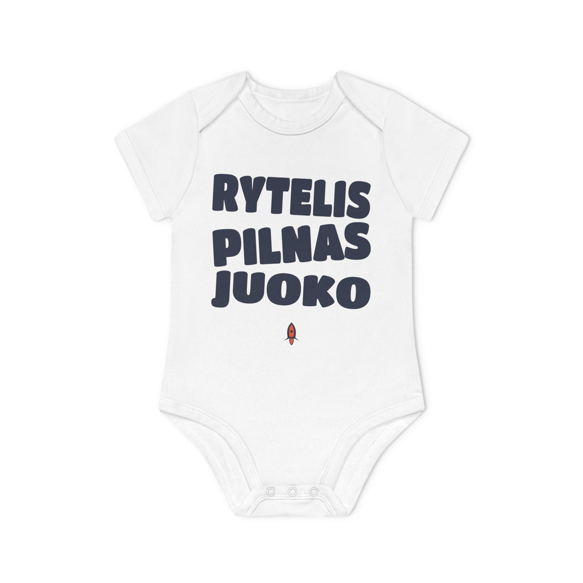 Rytelis pilnas juoko.