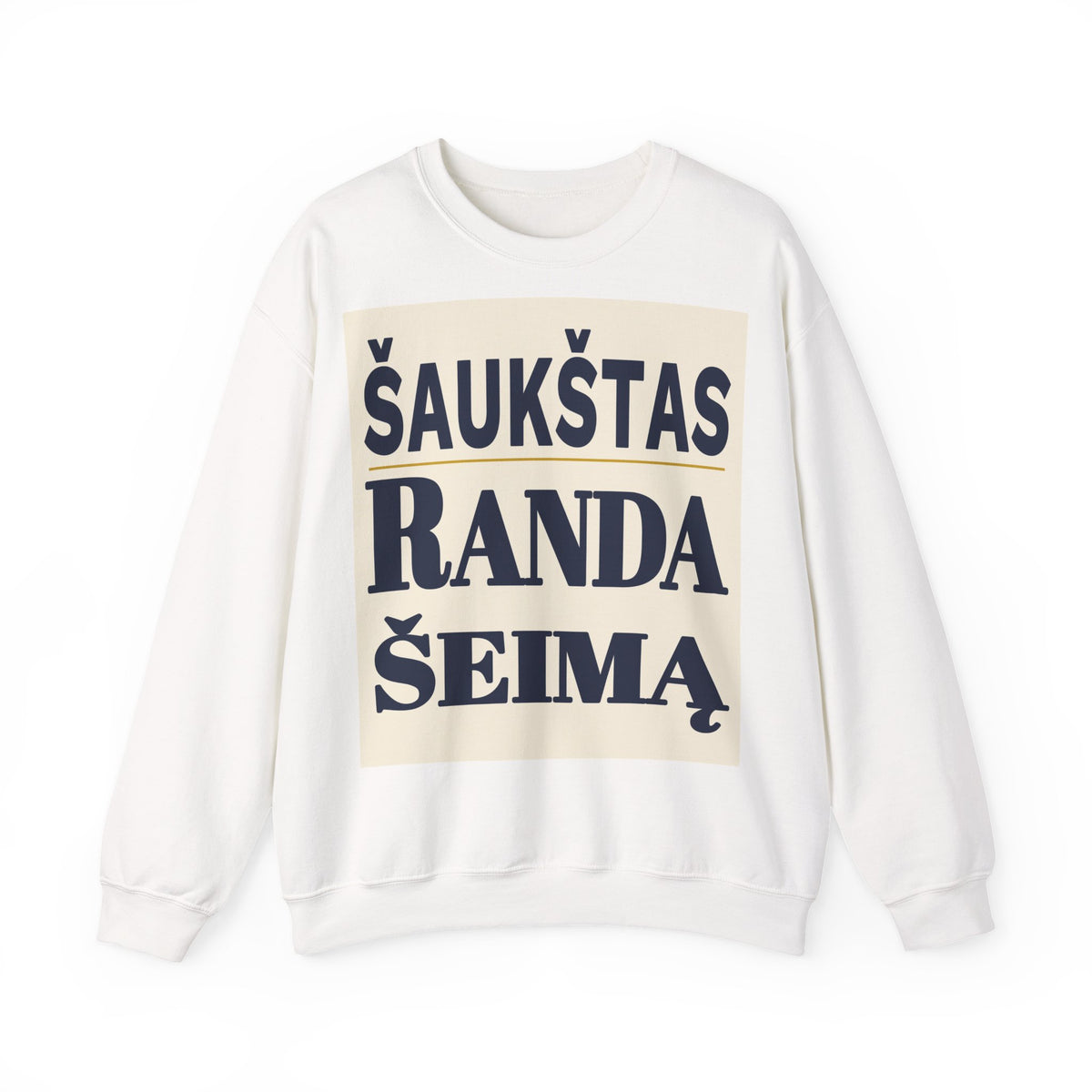 Šaukštas randa šeimą.