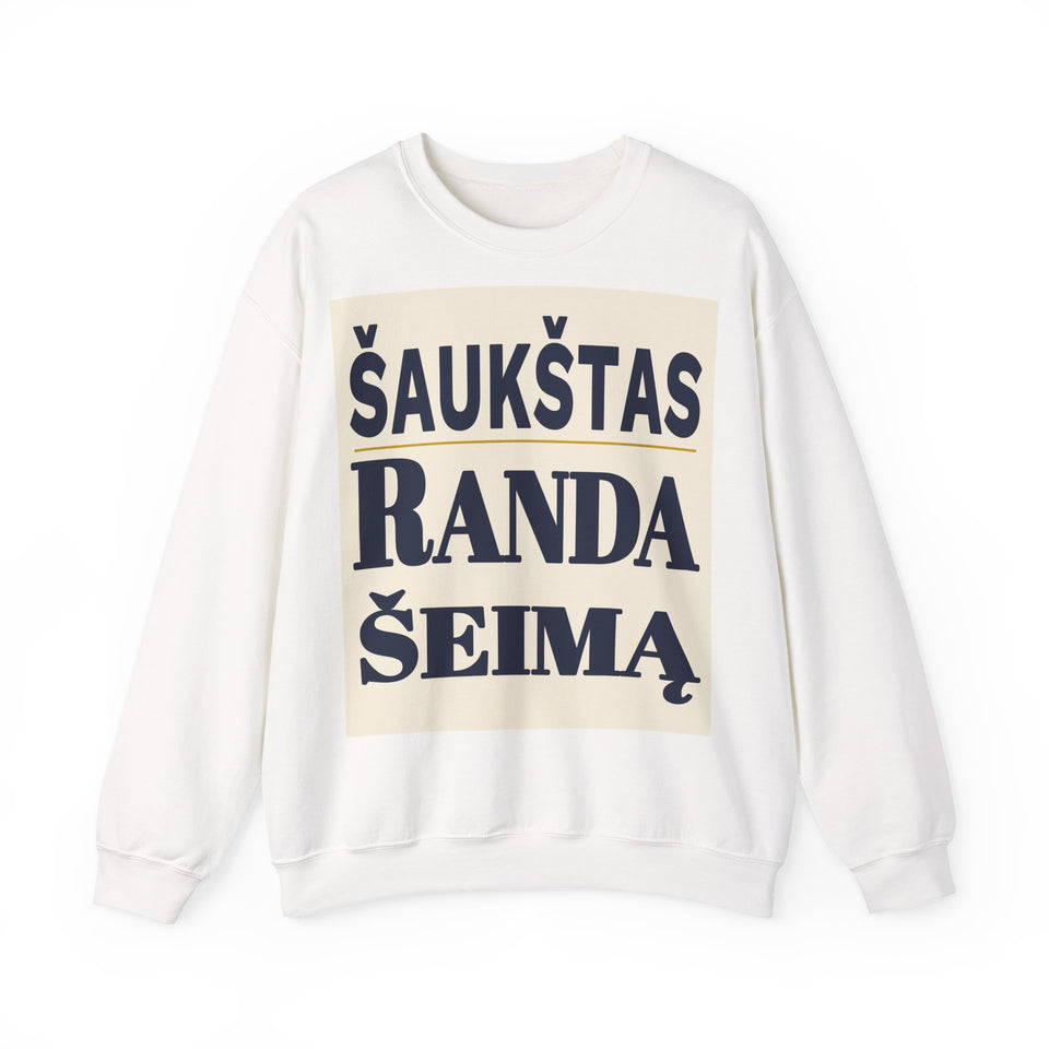 Šaukštas randa šeimą.