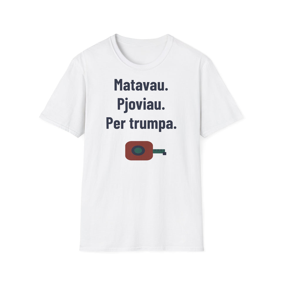 Matavau. Pjoviau. Per trumpa.