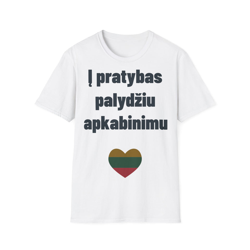 Į pratybas palydžiu apkabinimu