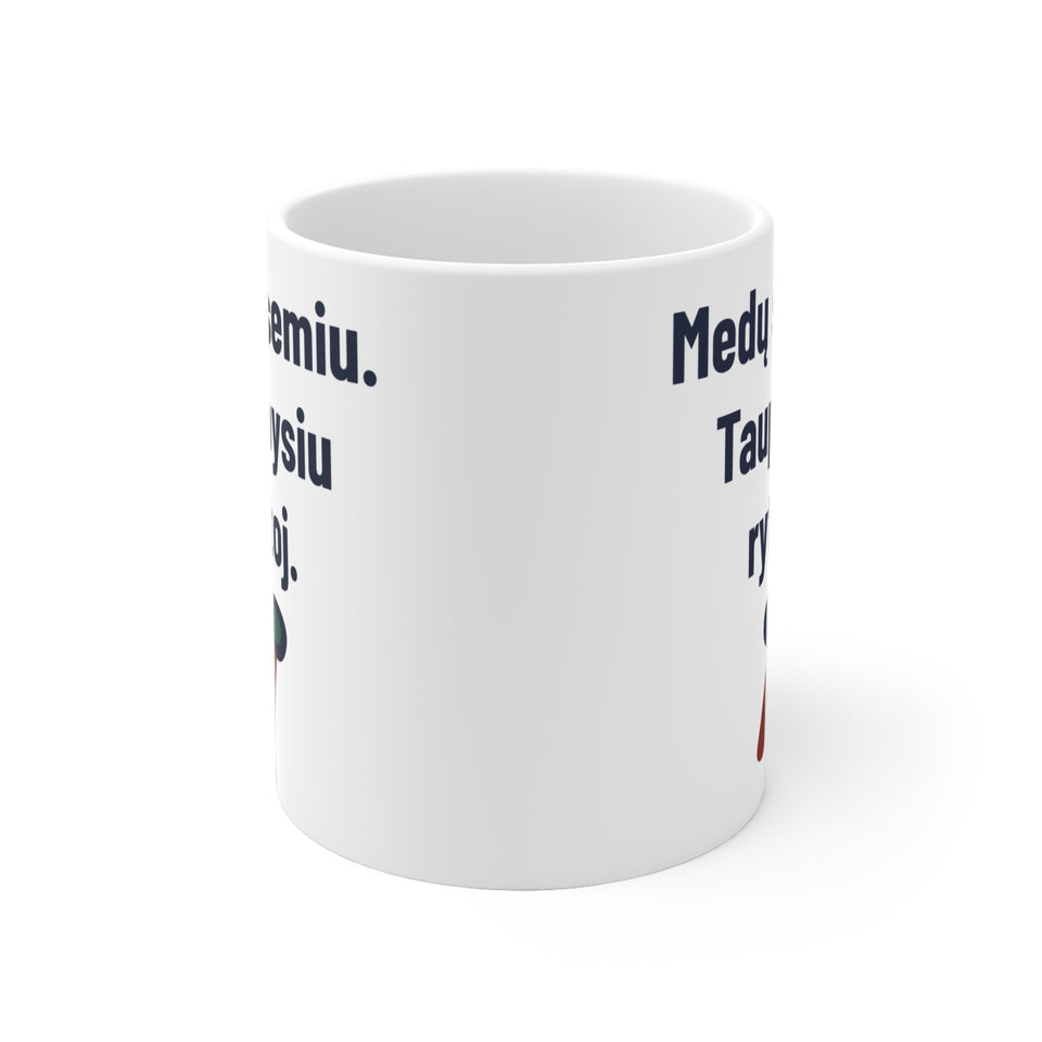 Medų semiu. Taupysiu rytoj.