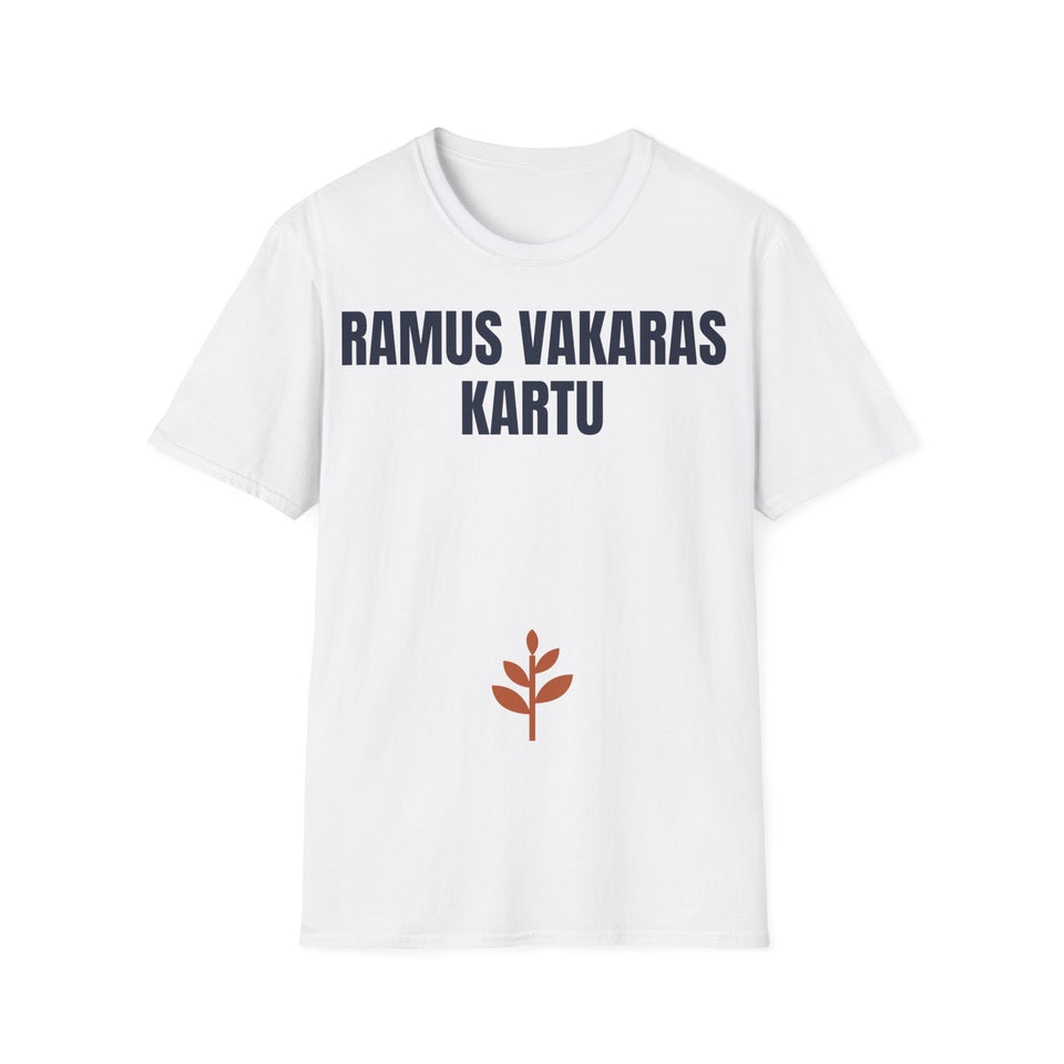 Ramus vakaras kartu — Marškinėliai, spaudos vaizdas