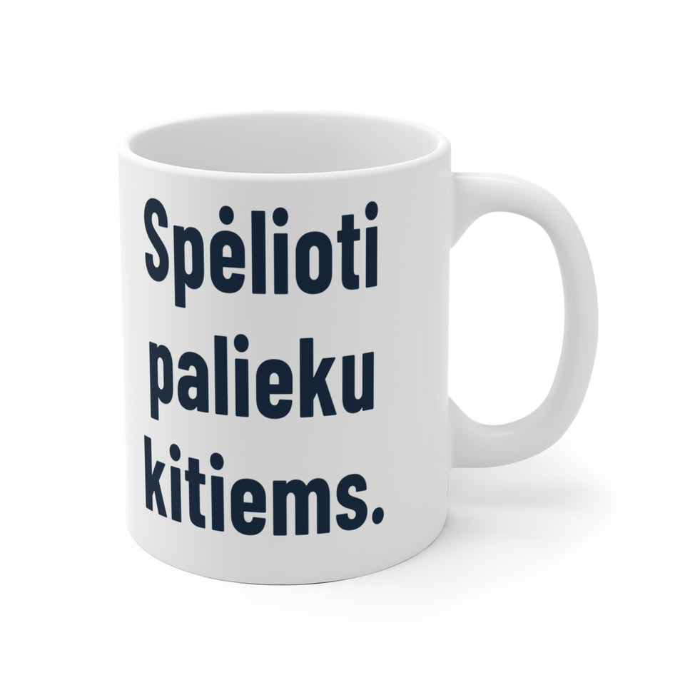 Spėlioti palieku kitiems.
