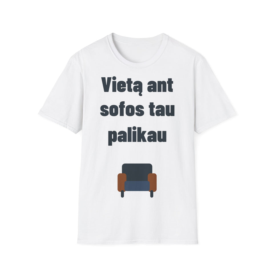 Vietą ant sofos tau palikau