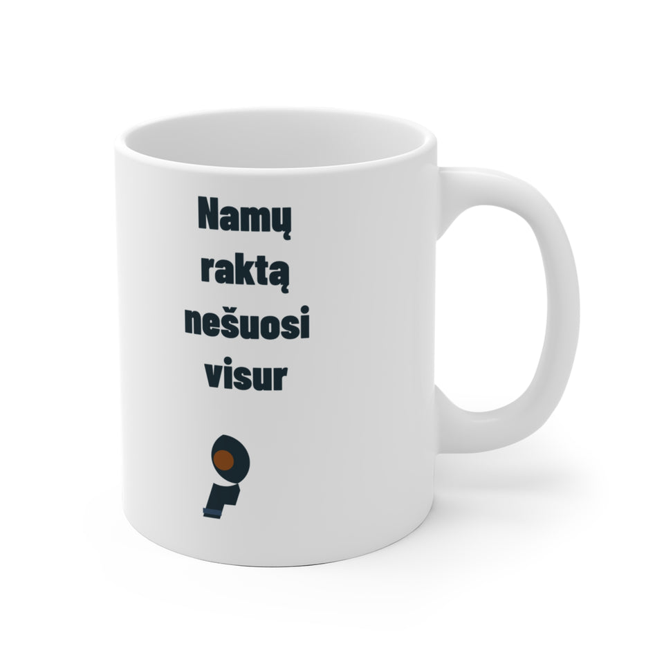 Namų raktą nešuosi visur