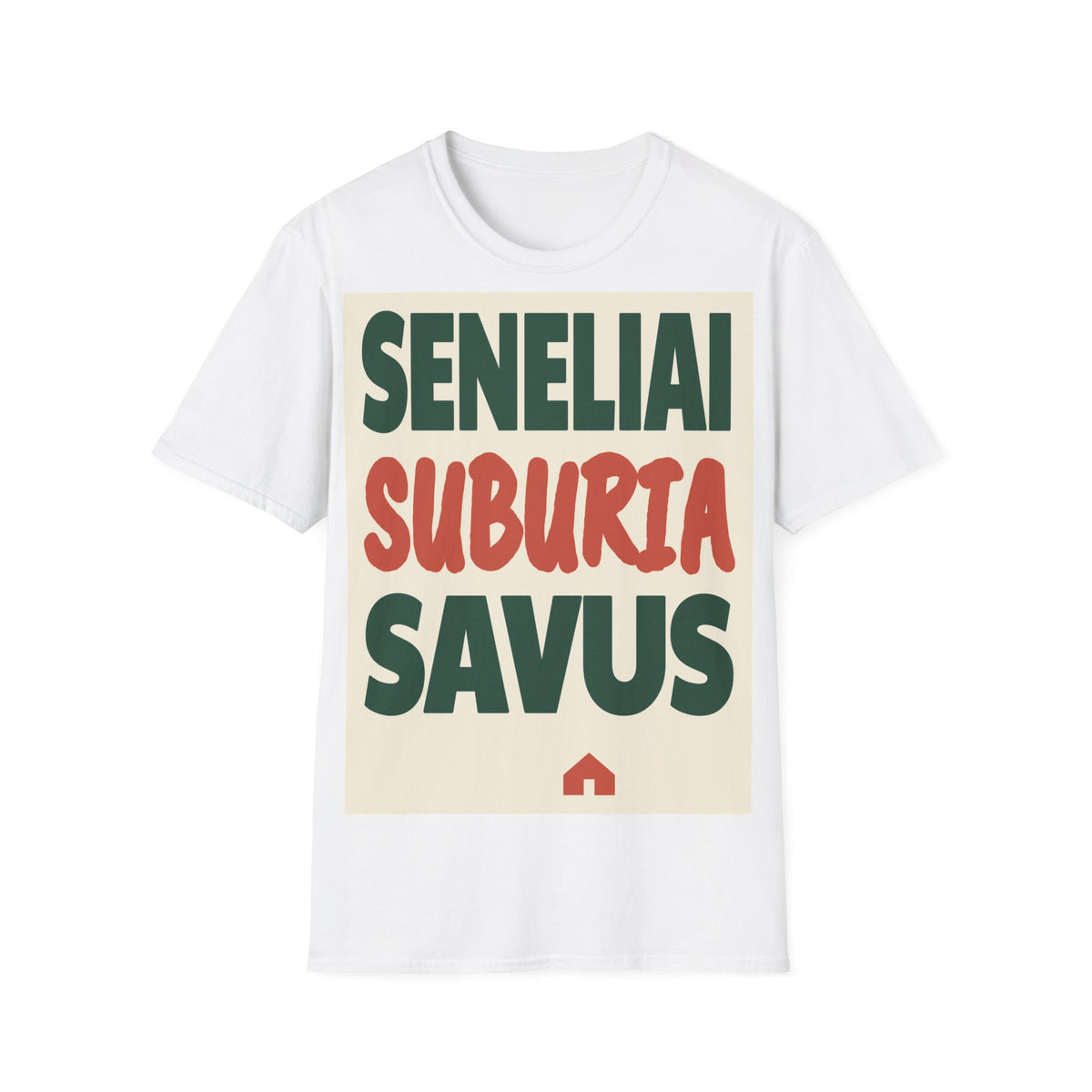 Seneliai suburia savus.