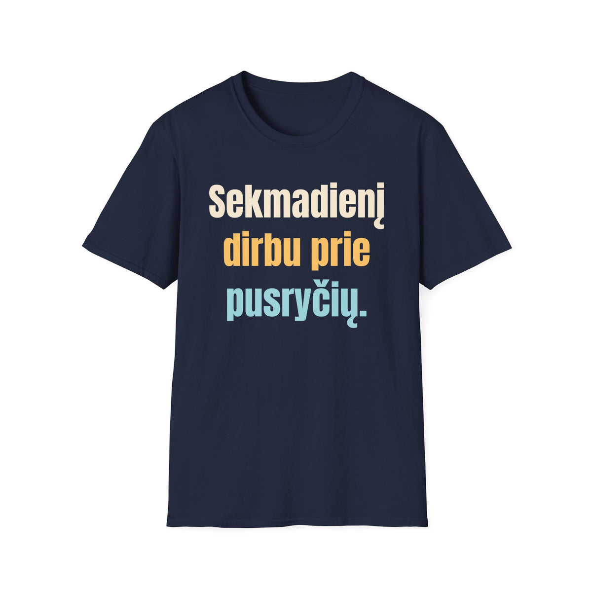 Sekmadienį dirbu prie pusryčių.