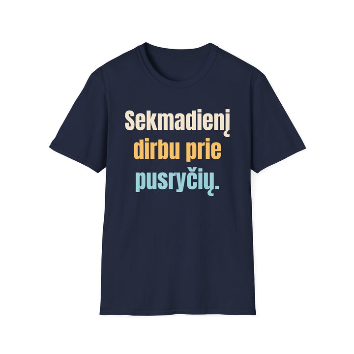 Sekmadienį dirbu prie pusryčių.