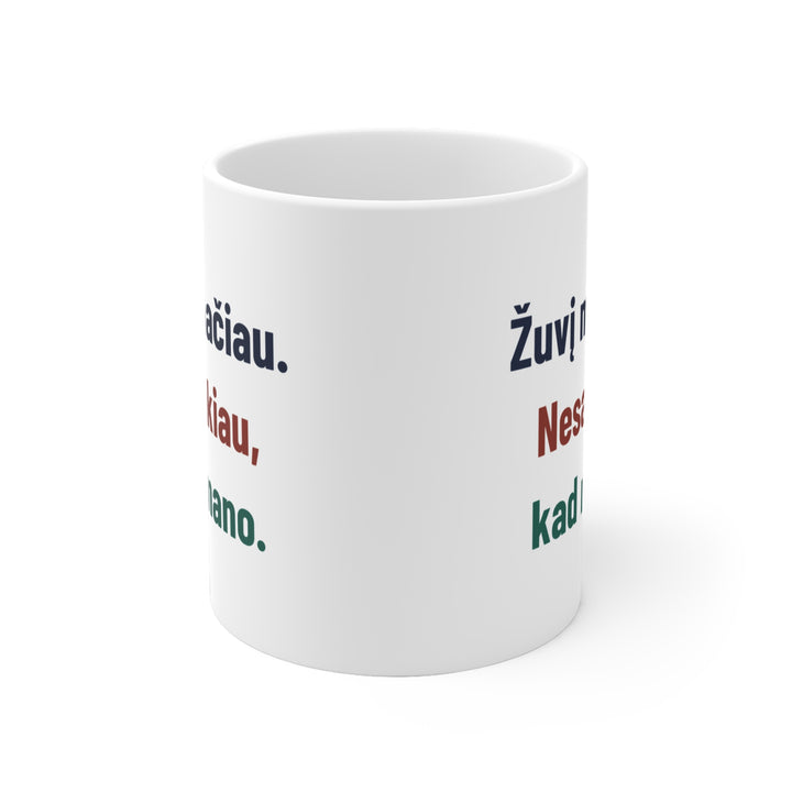 Žuvį mačiau. Nesakiau, kad mano.