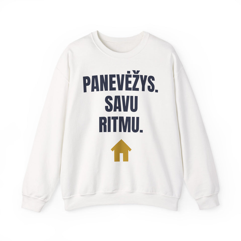 Panevėžys. Savu ritmu. — Džemperis, spauda priekyje