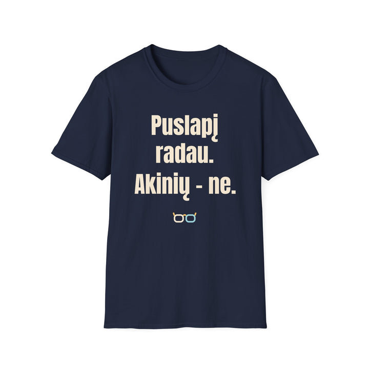 Puslapį radau. Akinių – ne.
