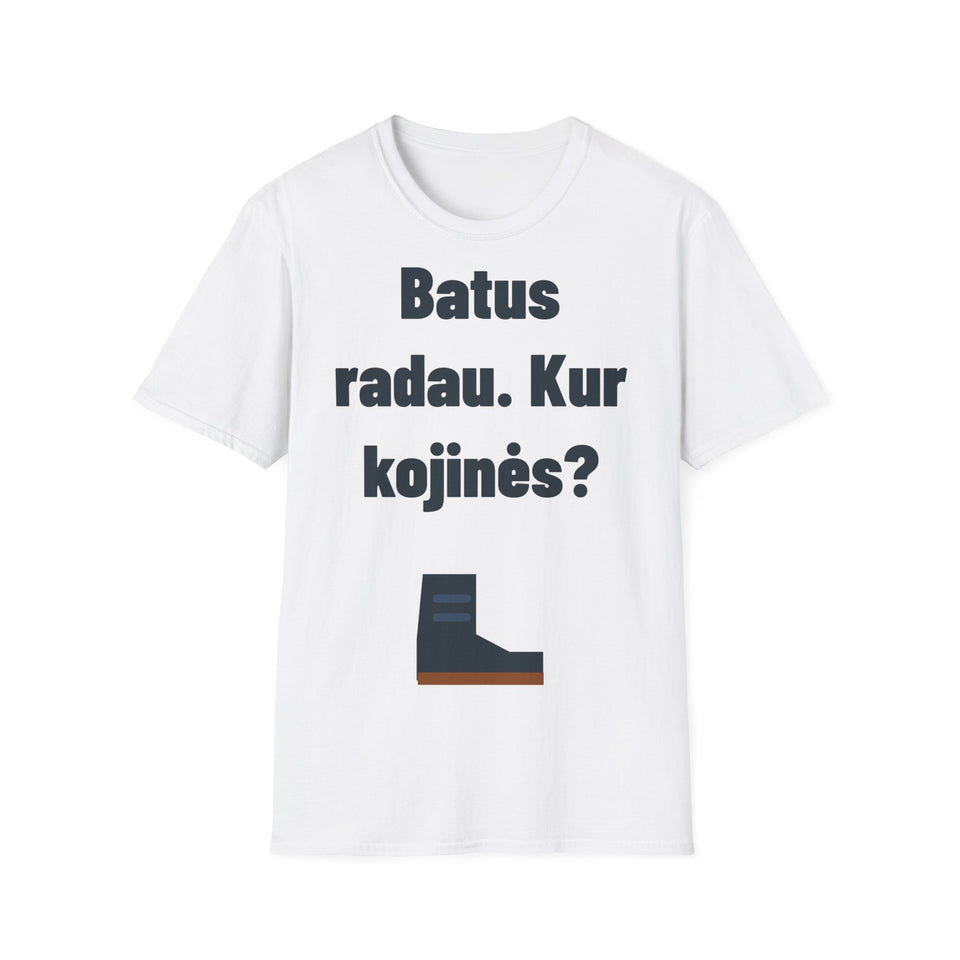 Batus radau. Kur kojinės?