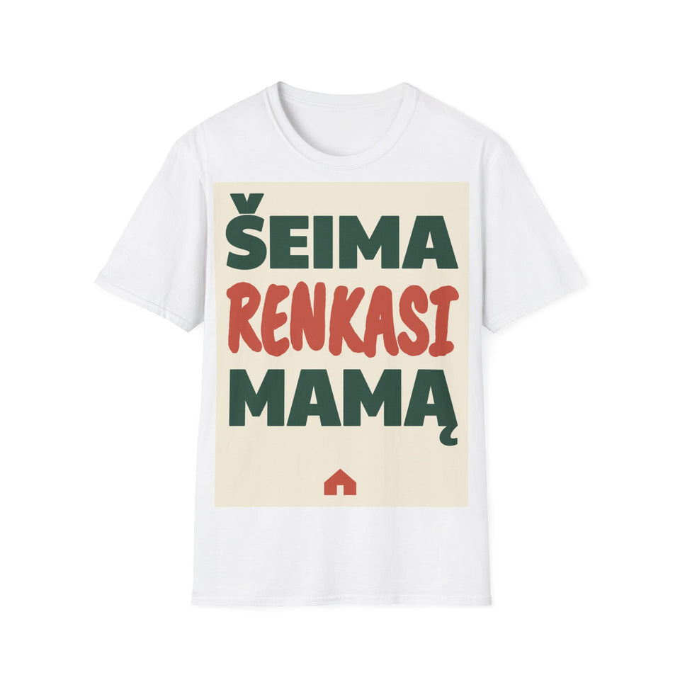 Šeima renkasi mamą.