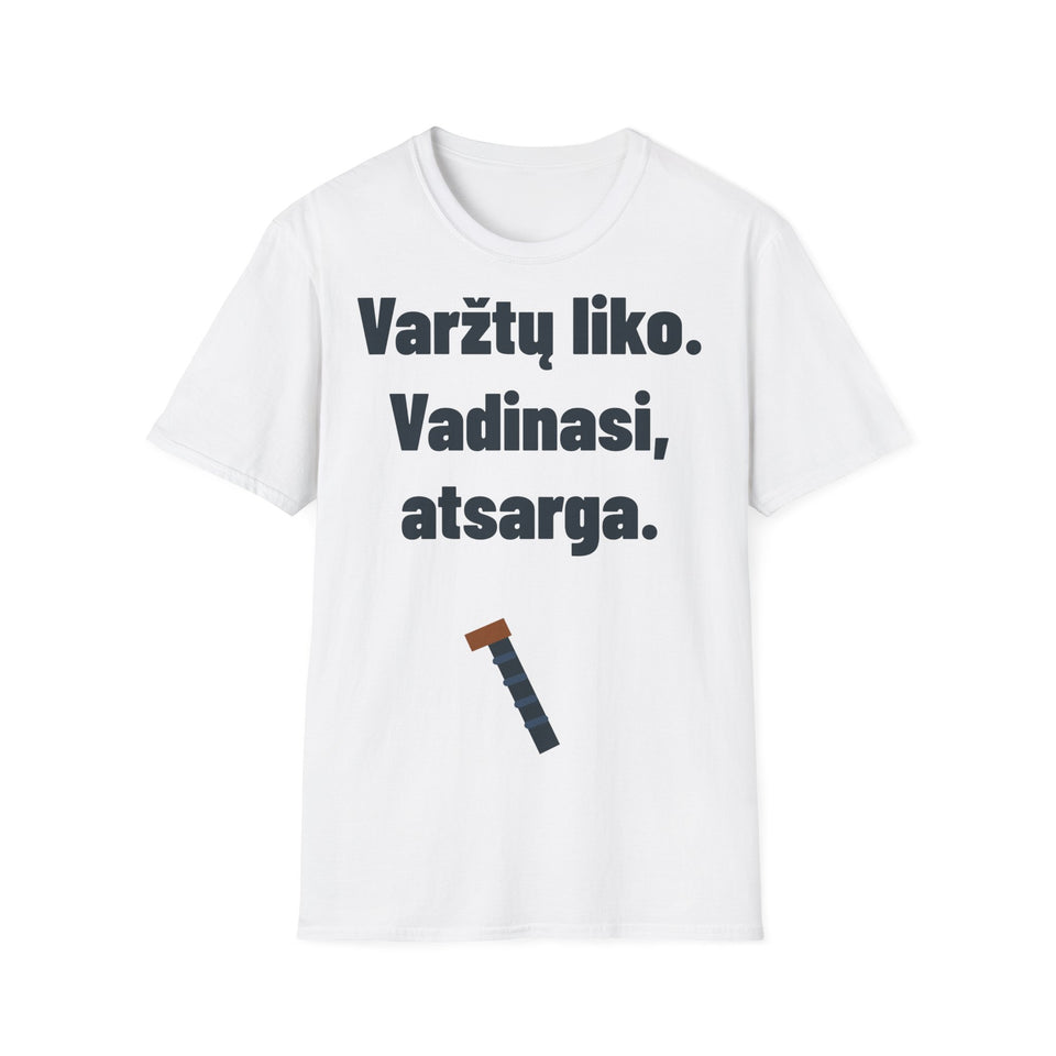 Varžtų liko. Vadinasi, atsarga.