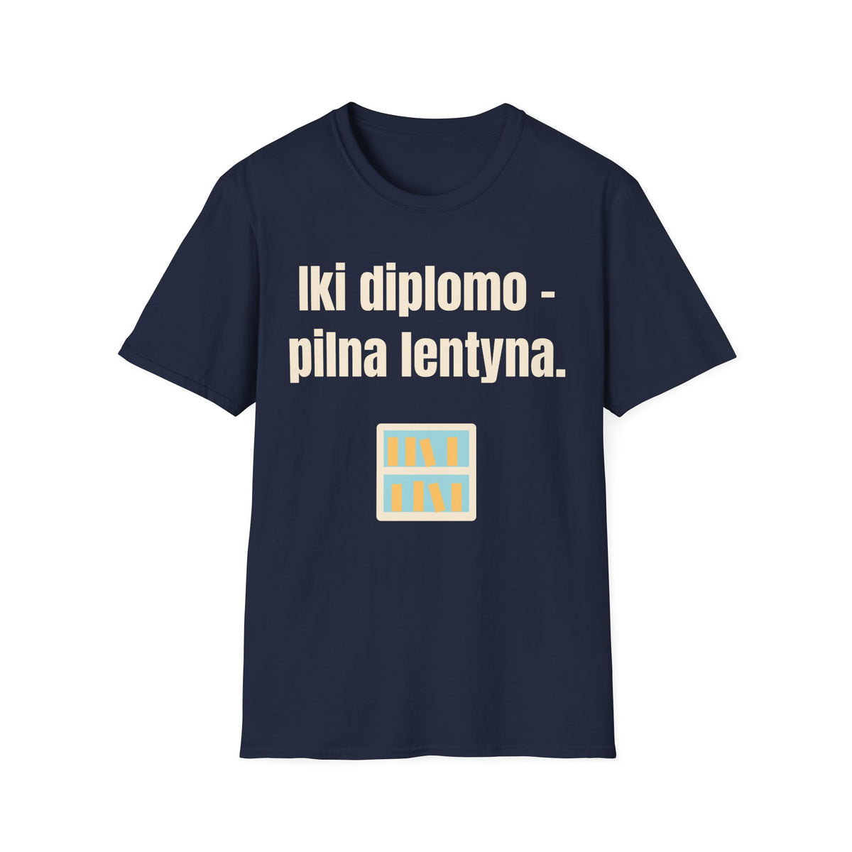Iki diplomo – dar visa lentyna knygų.