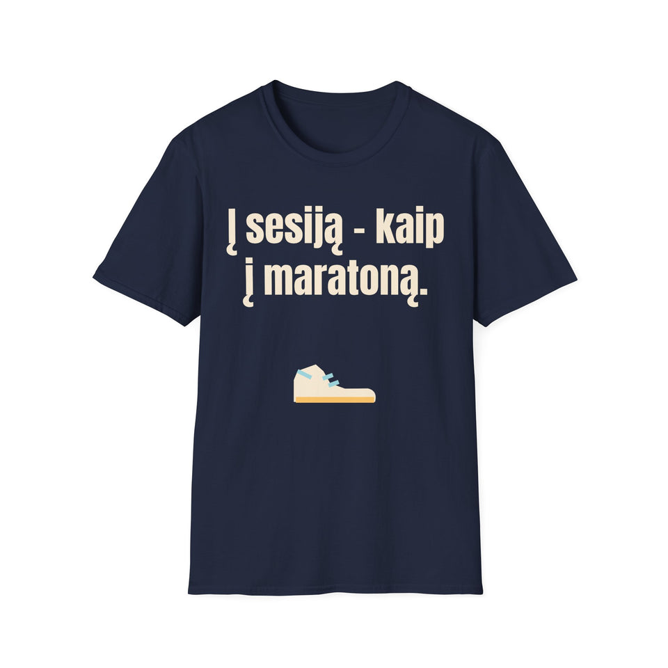 Į sesiją – kaip į maratoną.