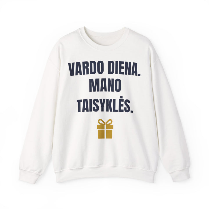 Vardo diena. Mano taisyklės.